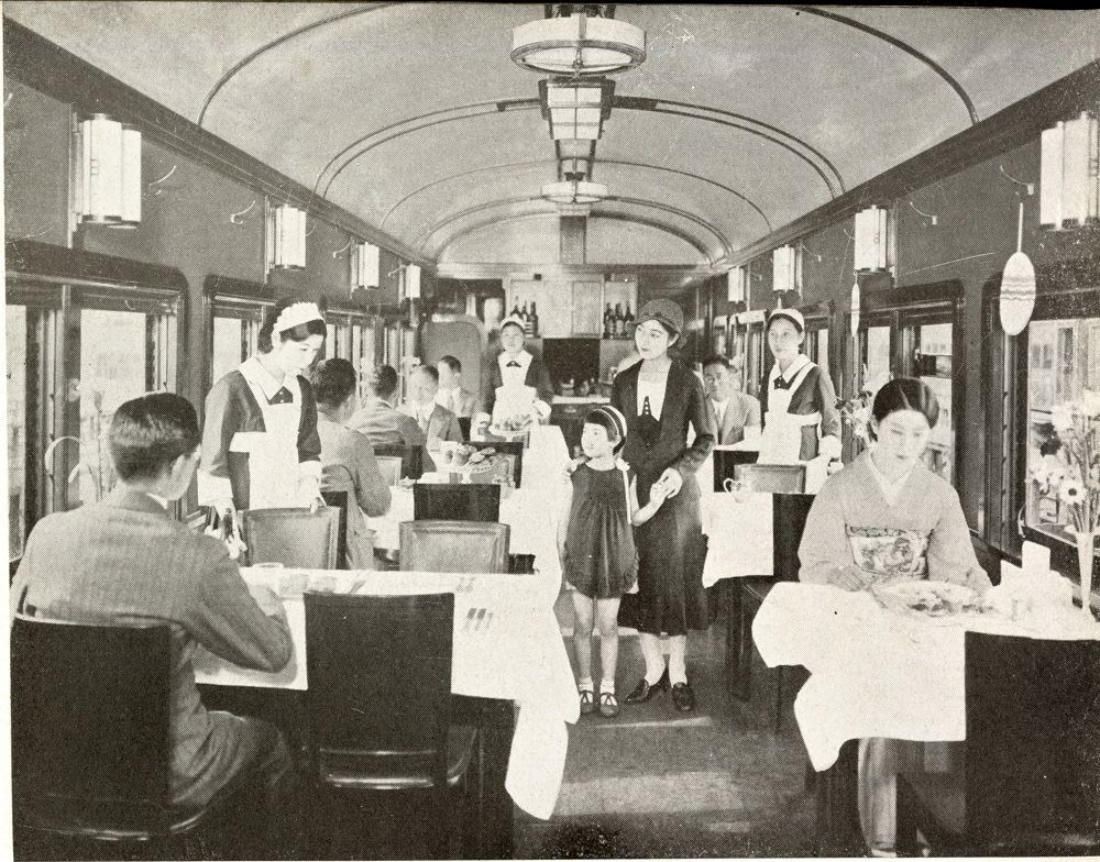 スシ37800形食堂車(日本) 1933(昭和8)年