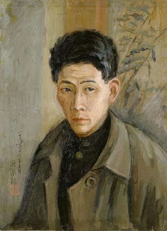 顏水龍，自畫像，1927，東京藝術大學大學美術館典藏