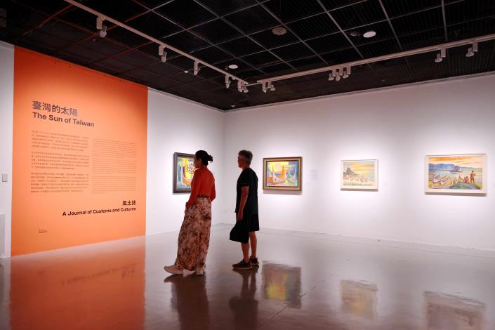 「日月頌—顏水龍與臺灣」展覽，紀念藝術家顏水龍的卓越成就與豐富多彩的創作生涯。