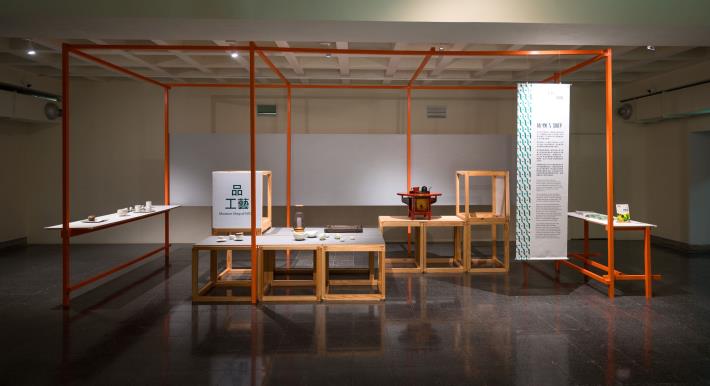 隨行旅物．SHOP展區則以在地臺灣綠工藝入選作品為主軸，推動生活工藝品融入民眾日常生活。