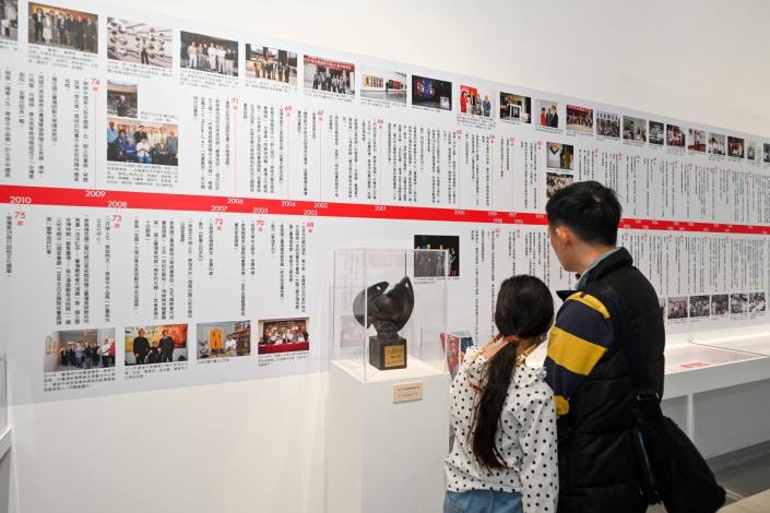 「廖修平90大展」展場