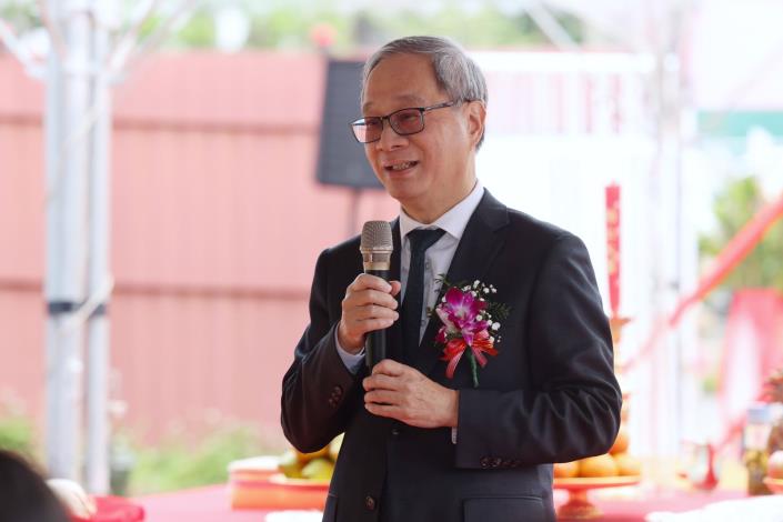 文化部長李遠致詞。