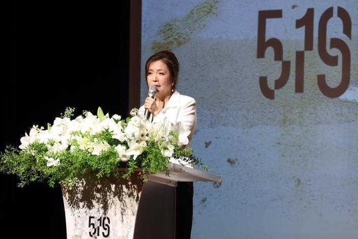 519白色恐怖記憶日發起人代表王美琇表示，行政院去（2024）年核定5月19日為「白色恐怖記憶日」，讓大家在此之際能緬懷、追思、悼念自己的親友，也讓社會記得歷史的教訓。