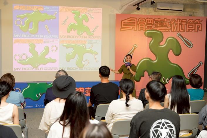 《身體藝術節》 策展統籌張又文介紹活動亮點（FOCASA馬戲團提供）