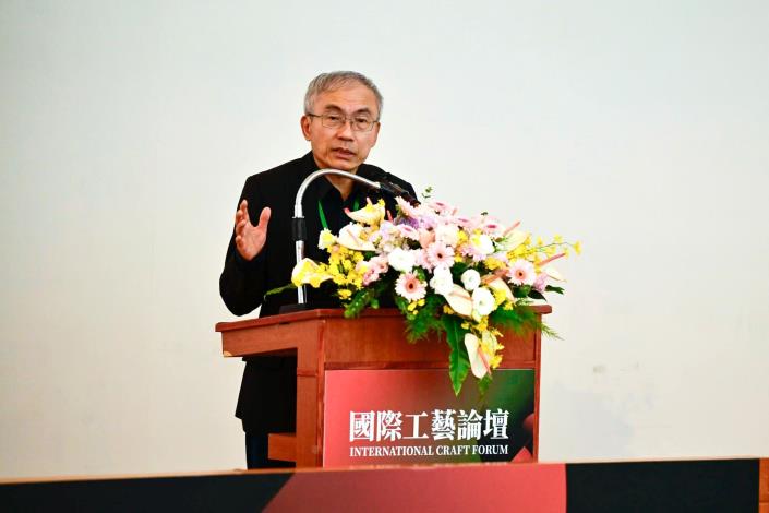 文化部文化資產局局長陳濟民擔任第一場專場演講引言人
