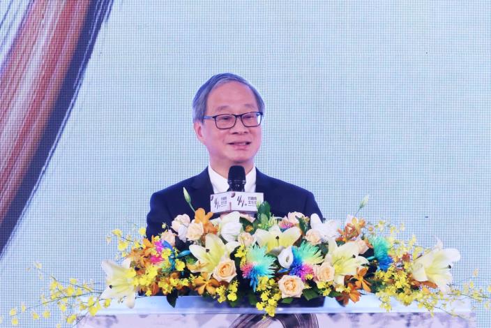 文化部長李遠致詞。