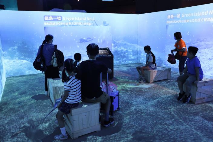 「烽火船說：海空對決」沉浸式劇場實景。