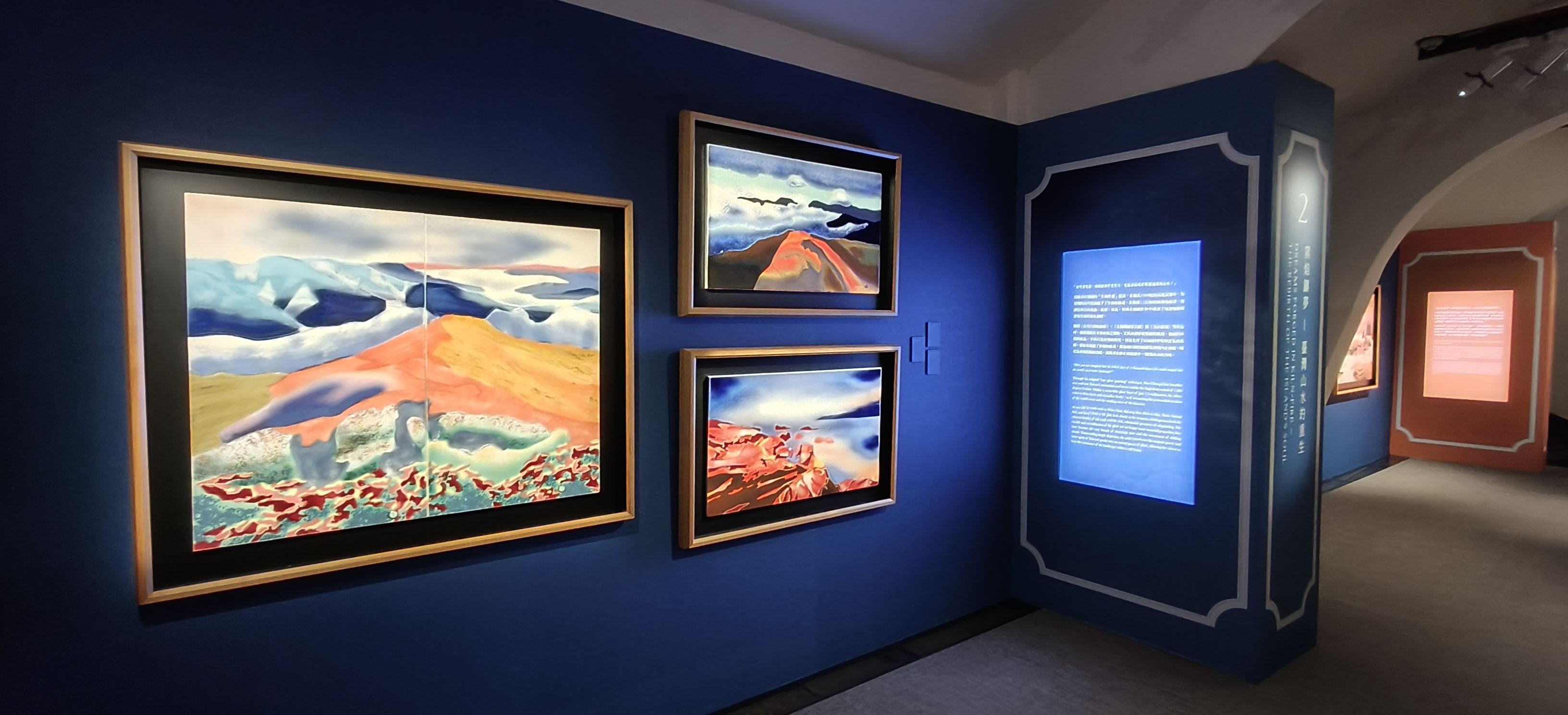 史博館「窯變．釉韻－范振金特展」科學與藝術交織 以釉彩封存臺灣風景