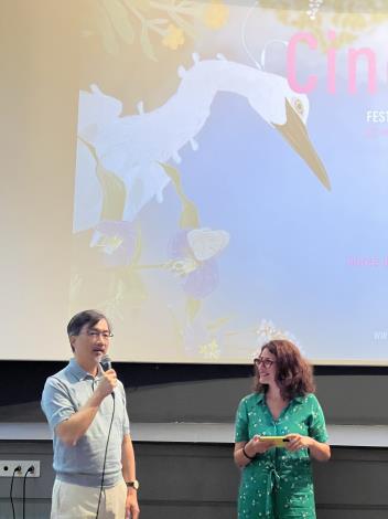 巴文中心陳宏星主任於影展開幕致詞