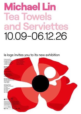La Loge 《茶巾與餐巾》展覽為林明宏於比利時首次個展