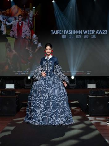 Taiwanese actress Joanne Tseng, the ambassador for TPEFW AW23