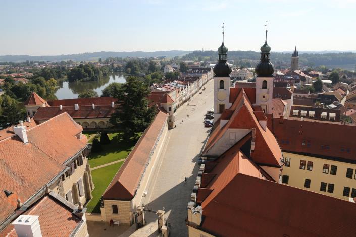 Telč, a town in southern Czech Republic and a UNESCO World Heritage Site