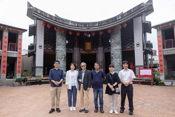Minister Li Yuan visits cultural heritage sites in Yilan County