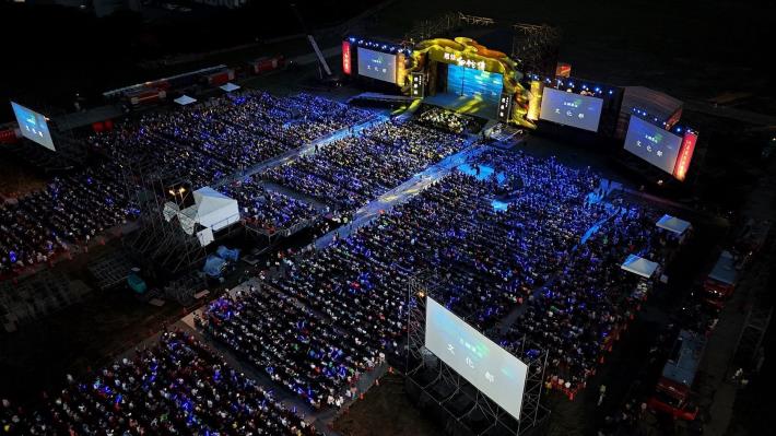 More than 50,000 audience attended the show