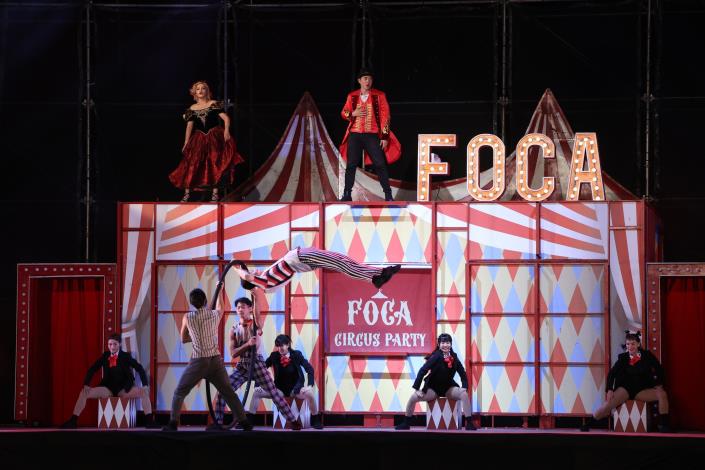 FOCA delivers exhilarating circus show in Kinmen despite sudden rain