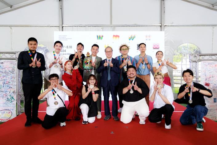 Win together! MOC celebrates success of Taiwan Pavilion at the Paris Cultural Olympiad