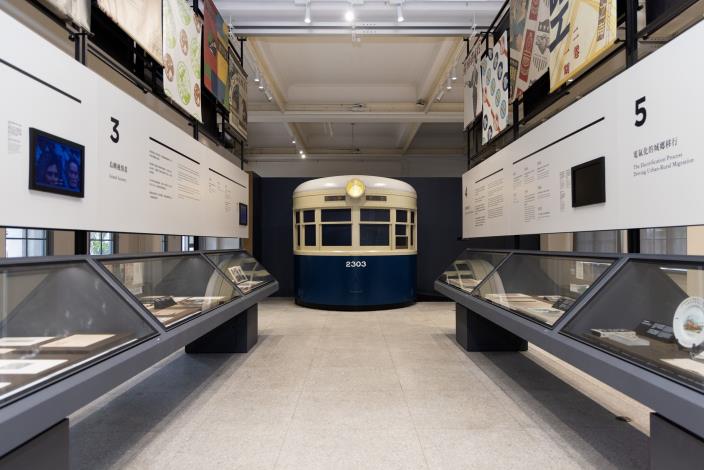 A view of the exhibition 'Taiwan Railway History in Culture'