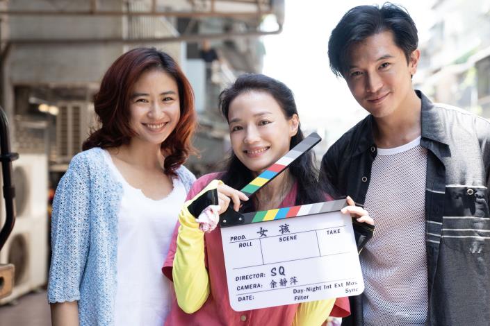 The film 'Girl', the directorial debut of renowned actress Shu Qi (center), has been selected for its main competition, vying for the prestigious Golden Lion