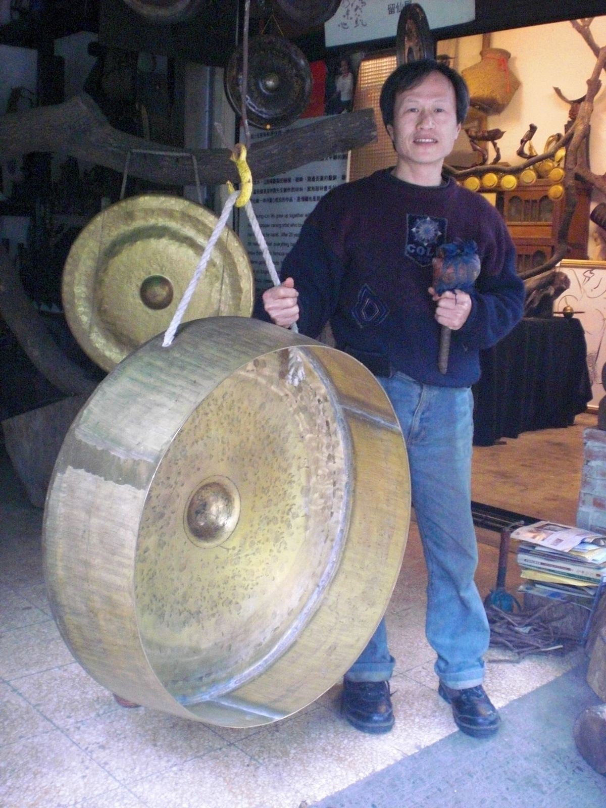 MOC mourns the passing of traditional bronze gong craft preserver Wu ...