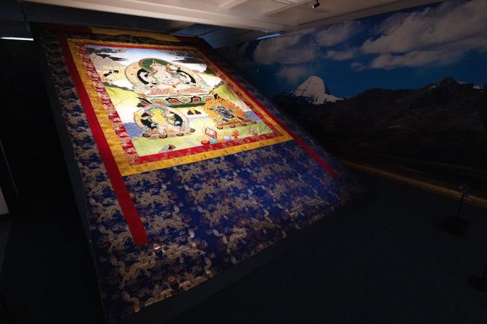 A giant thangkas