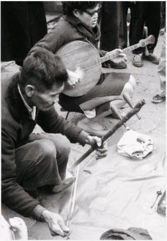 Female Blind Performer (Taipei) circa 1955