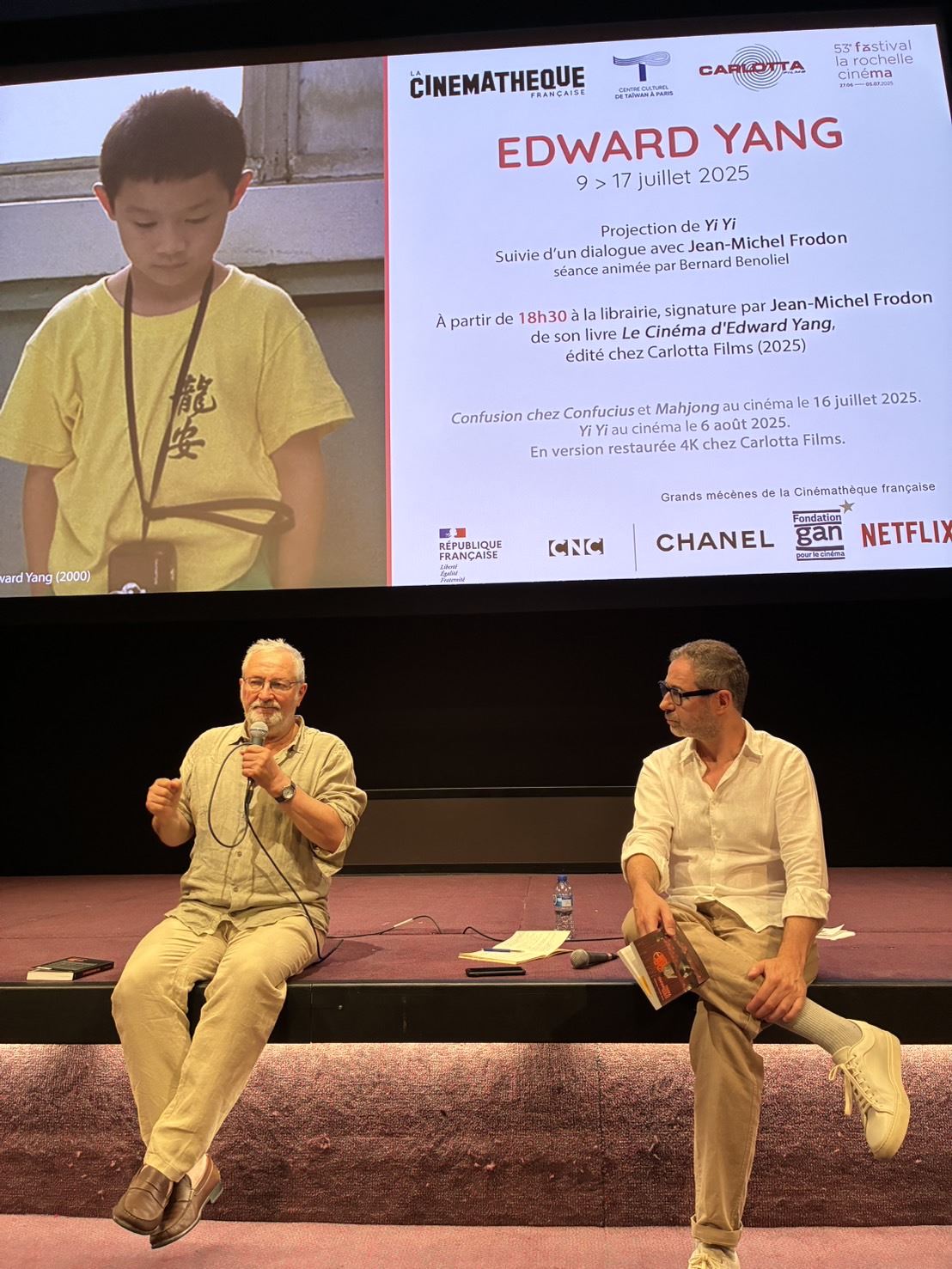 De La Rochelle à Paris, la rétrospective Edward Yang s’achève avec succès