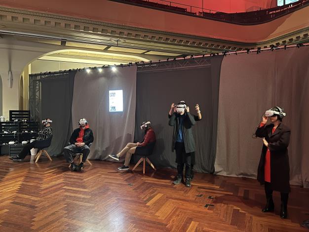 影展策展虛擬疆界策展單元「貝殼島」放映現場