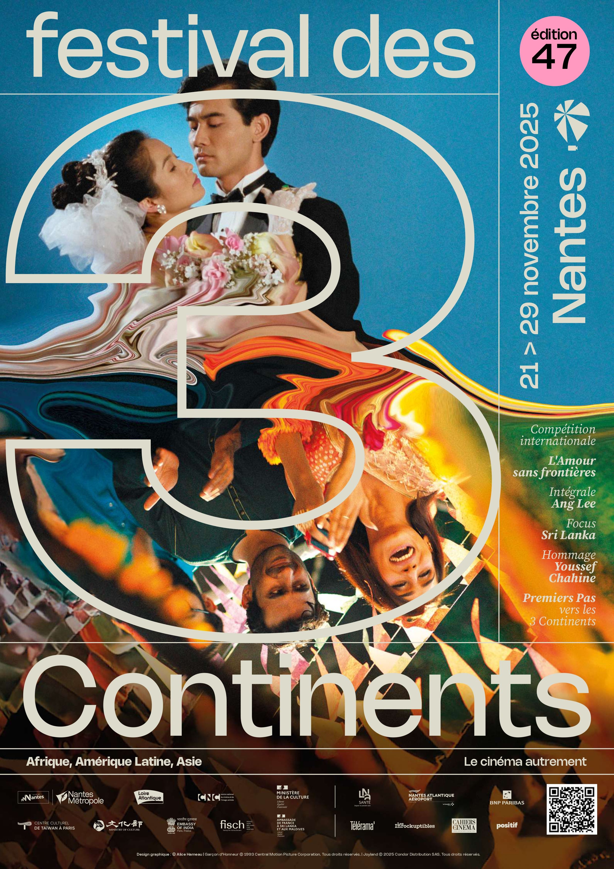 La première rétrospective européenne consacrée à Ang Lee dévoilée en grande pompe au Festival des 3 Continents de Nantes