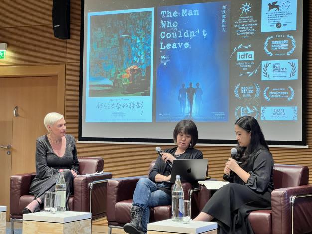 陳芯宜分享從劇情片、紀錄片、劇場再轉換到累積3部VR創作的過程