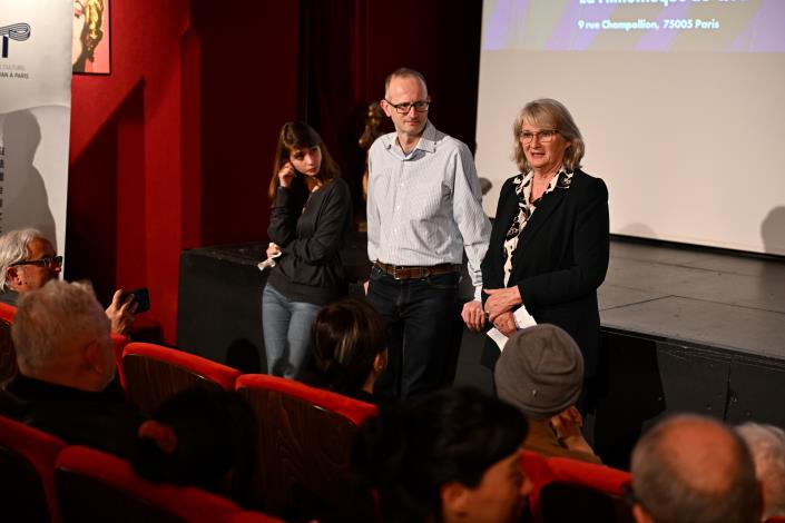 法國國民議會友台小組主席帕提斯蒂致詞