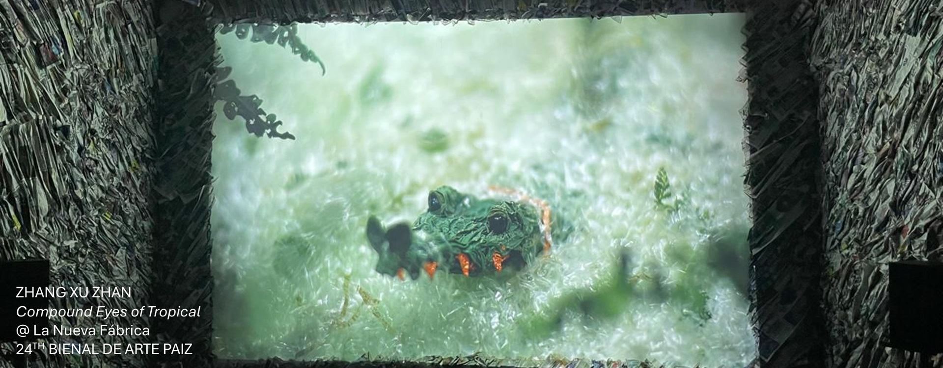 瓜地馬拉Arte Paiz雙年展首邀臺灣藝術家張徐展 《熱帶複眼》以紙偶及錄像開拓拉美藝術版圖