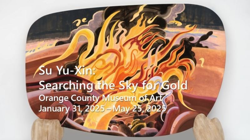 Taiwanese Artist Su Yu-Xin’s First American Solo Exhibition “Searching the Sky for Gold” is Debuted in OCMA