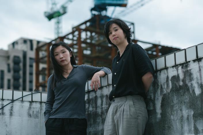 Co-directors Peng Tzu-hui (left) and Wang Ping-wen (right) of A Journey in Spring