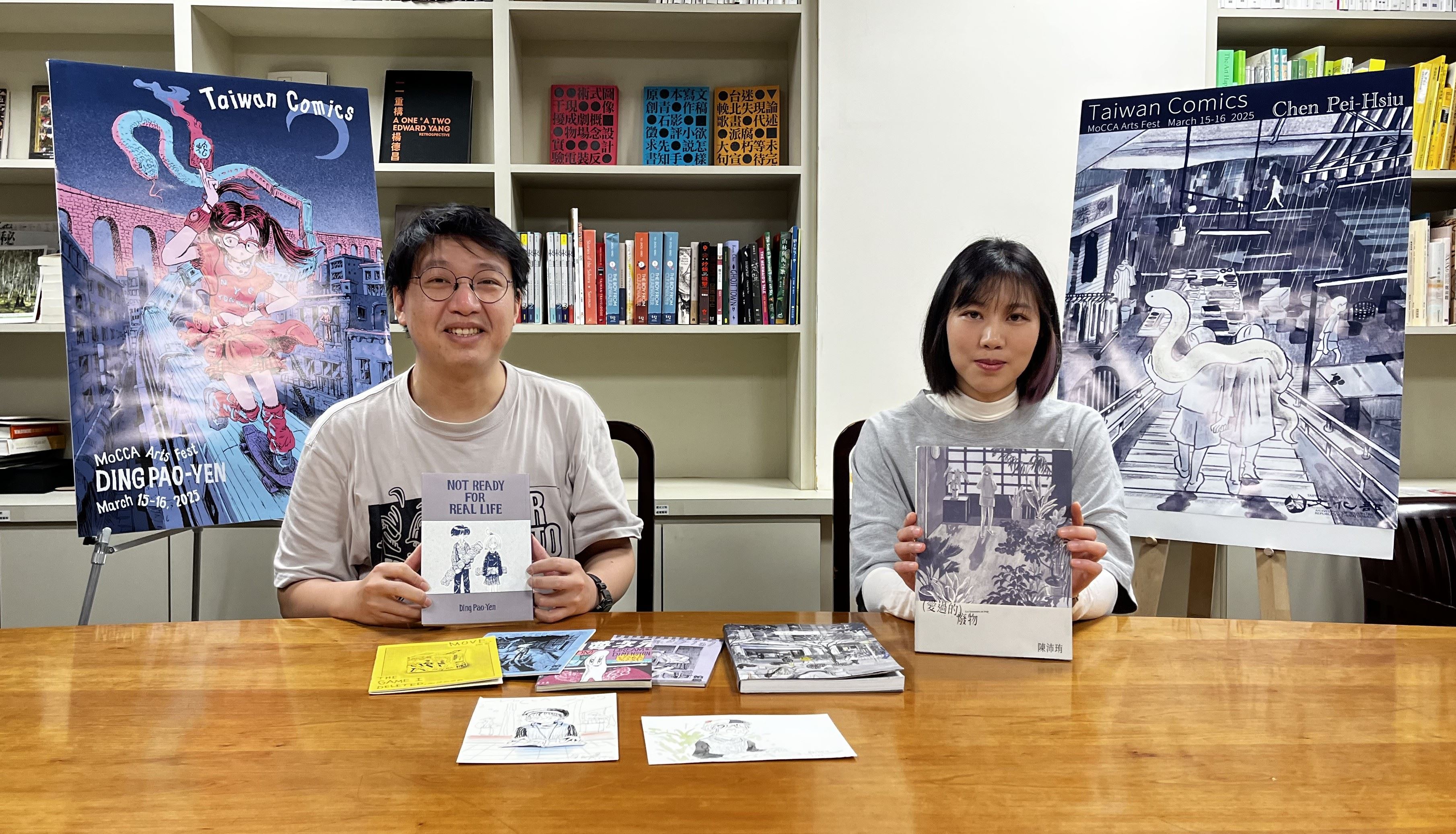台湾の漫画家がニューヨークの独立系漫画イベントで観客を魅了