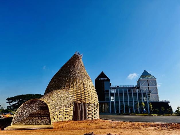 Une installation en bambou à grande échelle « Zero » de Wang Wen-chih