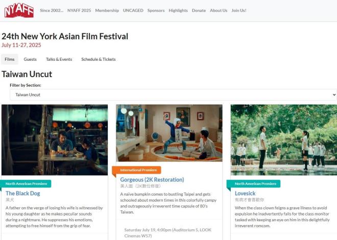 14 films taïwanais projetés au NYAFF