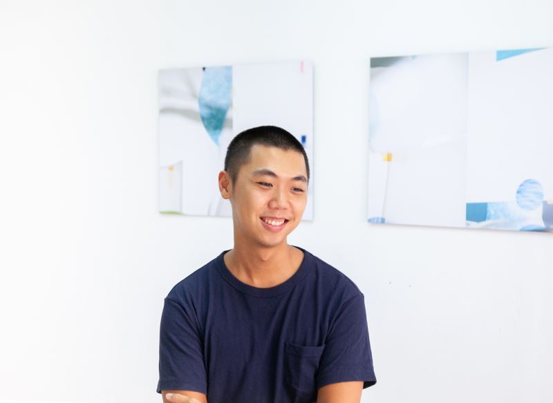 El artista taiwanés Sean Tseng
