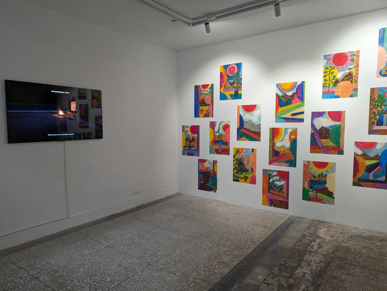 Exposición de colaboración de artistas de Japón, Taiwán y Ucrania tiene lugar en Taipéi