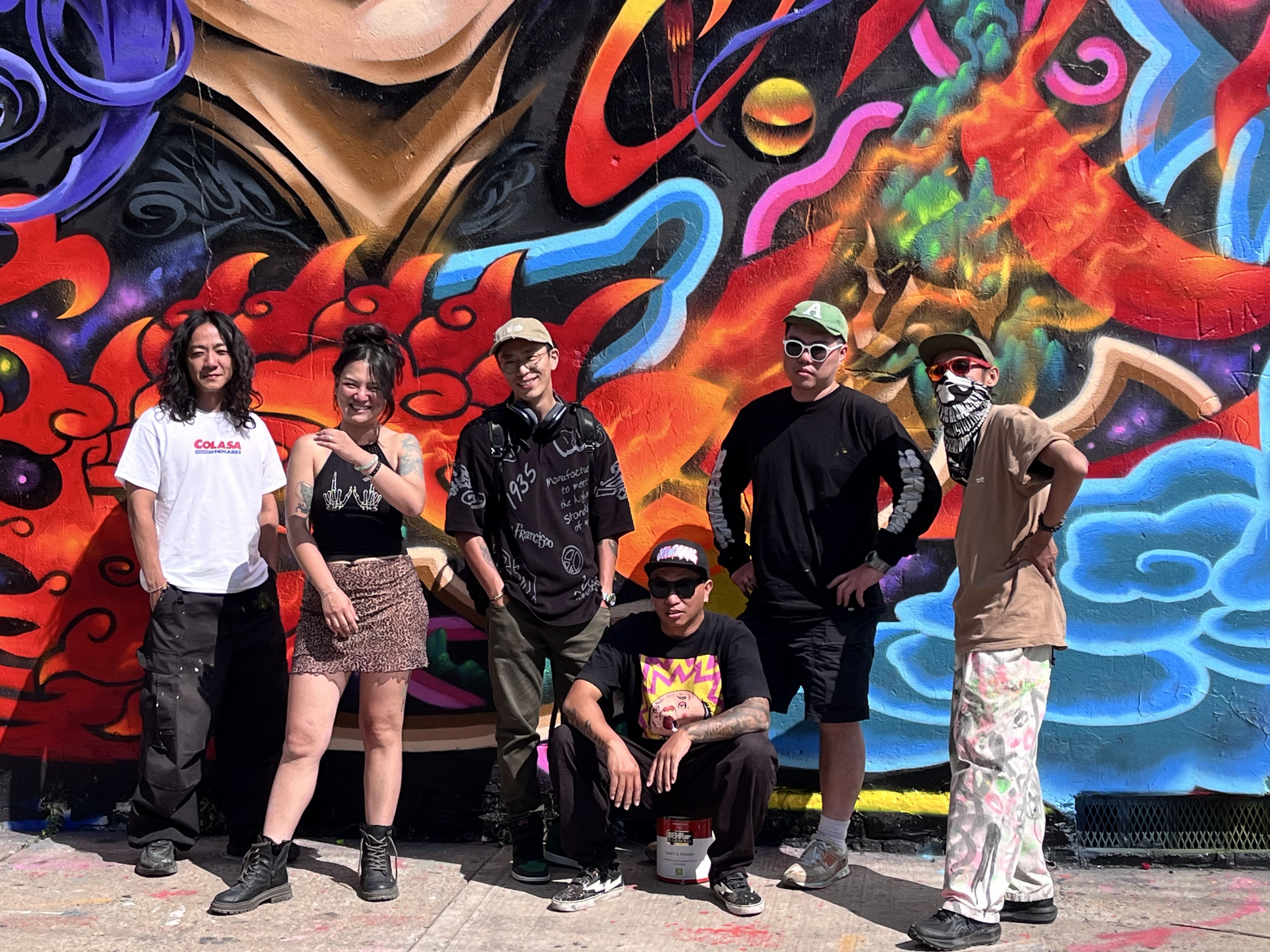 臺灣街頭藝術驚艷紐約　Bushwick街區五幅大型壁畫成國際焦點