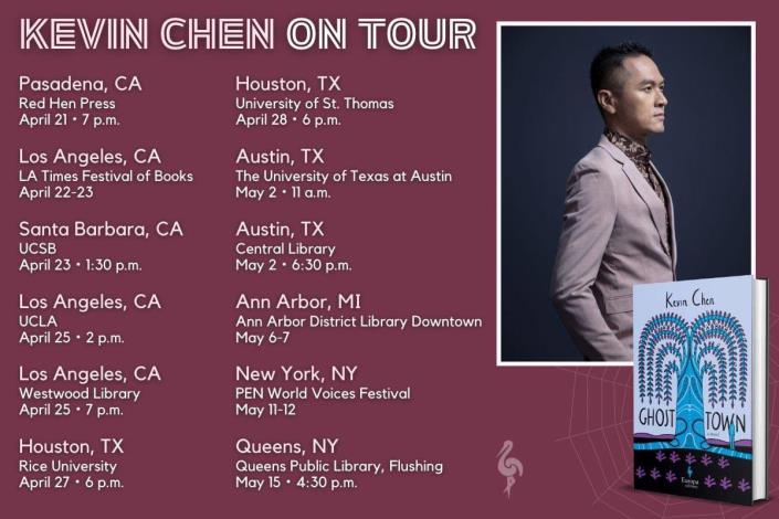 Taiwanese Author Kevin Chen Kicks Off 2023 US Tour