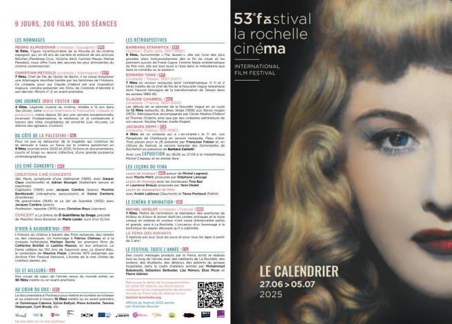 “Pameran Retropeksi Edward Yang” Tampil di Festival Film Internasional La Rochelle Prancis