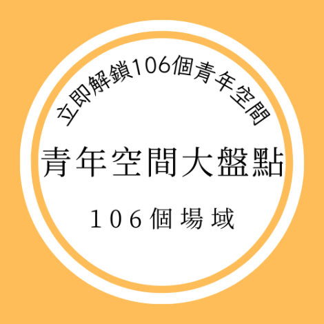 青年空間資源大盤點｜106 個場域等你來交流