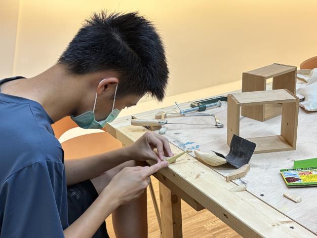 機械藝術工作坊-學員製作屬於自己的玩具