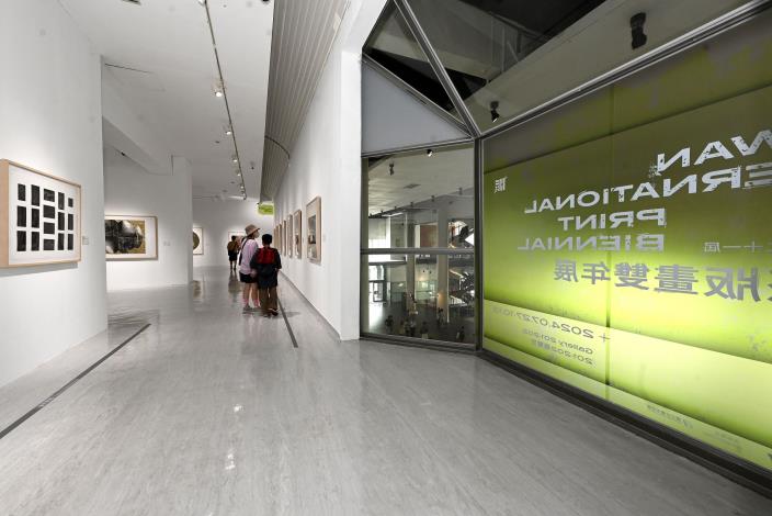 「中華民國第二十一屆國際版畫雙年展」展出現場