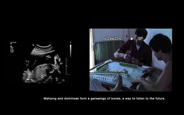 陶．雷伊．高佛，〈黑色太平洋，華裔大西洋〉，2024。錄像截圖（進行中）。圖片由藝術家提供。Tao Leigh Goffe, Black Pacific, Chinese Atlantic, 2024. Still from the film (work in process). Courtesy of the artist_