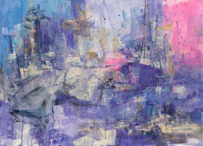 水彩類金牌獎–吳嘉倩〈恬言絮語〉