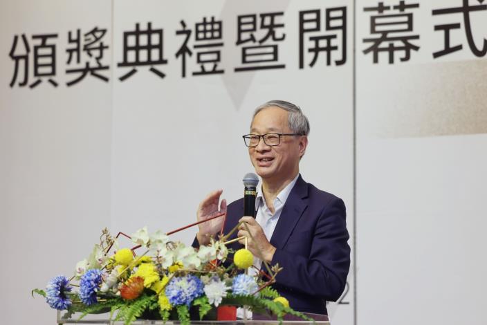 文化部長李遠致詞。