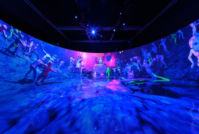 「虛迷山」展覽現場，國立臺灣美術館提供，攝影：ANPIS FOTO 王世邦