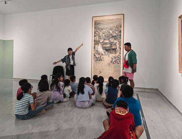 咱來展覽室欣賞藝術家展現臺灣文化ê精彩作品！(圖片由國立臺灣美術館提供)