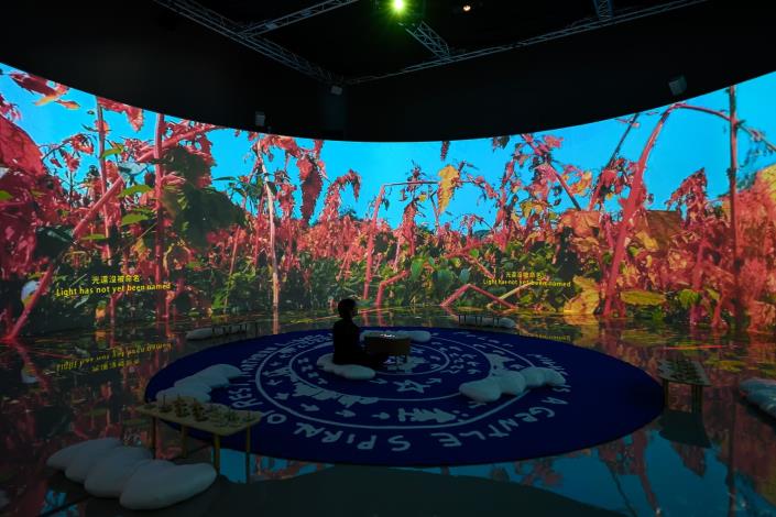 2_「天空寫下的故事」展覽現場，國立臺灣美術館提供，攝影：ANPIS FOTO 王世邦